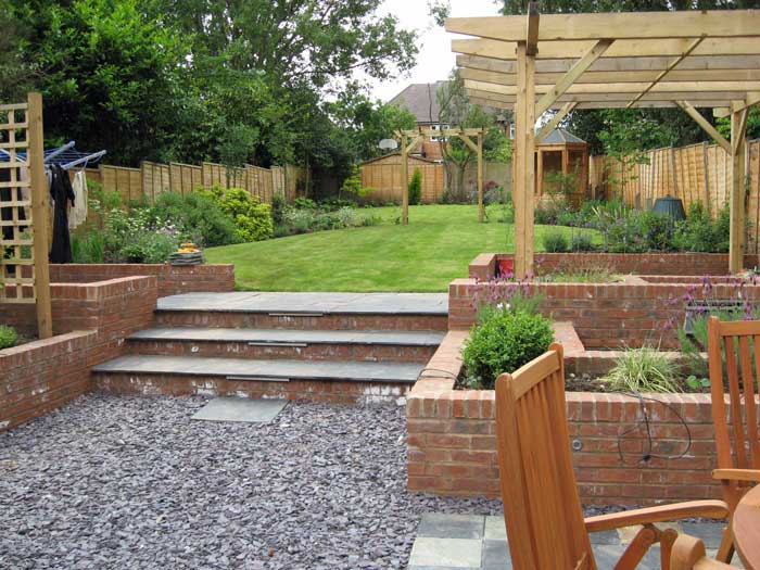Urban Haven - A garden blending contemporary and traditional styles ...